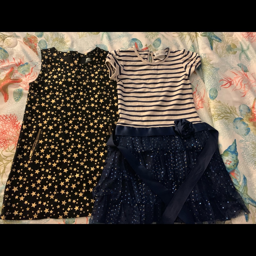 Holiday dresses, kids size 4-6